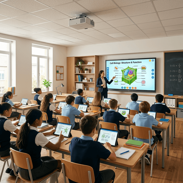 Smart Classroom Setup for Schools